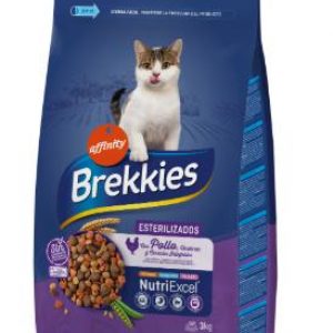 BREKKIES CAT STERILIZED 3 KG