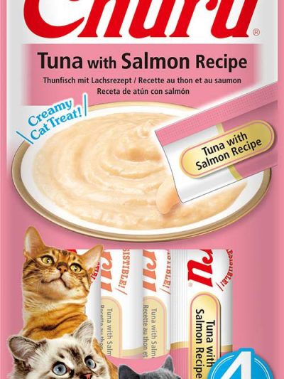 CHURU CAT ATUN CON SALMON 4*14GR 12