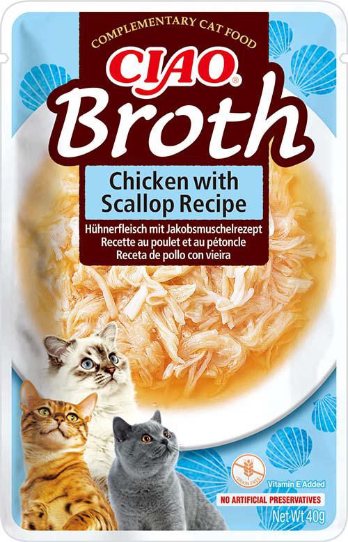 CHURU CAT BROTH CALDO DE POLLO-VIEIRA 40 GR 12