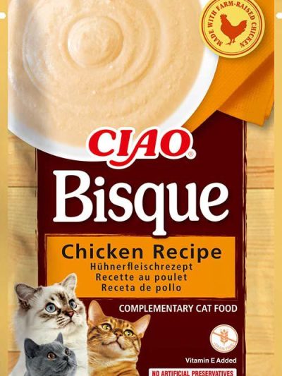 CHURU CAT CHICKEN BISQUE POLLO 40 GR  12 