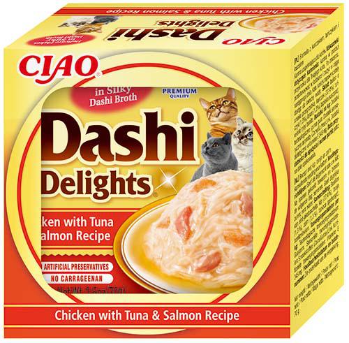CHURU CAT DASHI ATÚN Y SALMÓN 70GR 1 CHURU CAT DASHI ATUN Y SALMON 70 GR 6