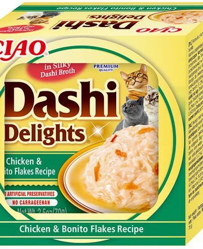 CHURU CAT DASHI POLLO CON BONITO 70 GR  6 