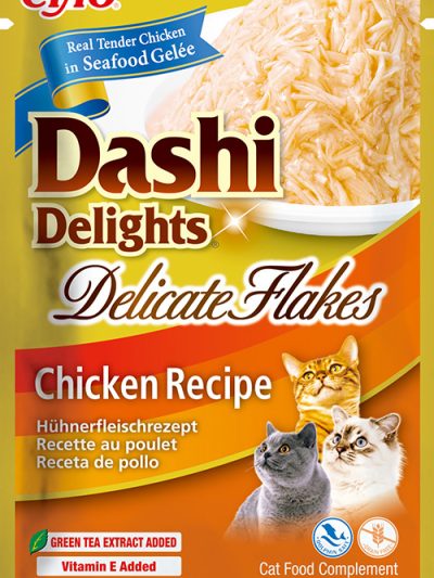 CHURU CAT DELICATE FLAKES POLLO 12*40GR
