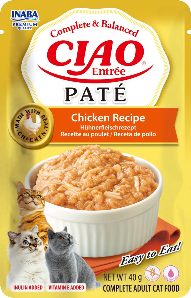 CHURU CAT ENTREE PATÉ POLLO 40GR 1 CHURU CAT ENTREE PATE POLLO 40GR 12