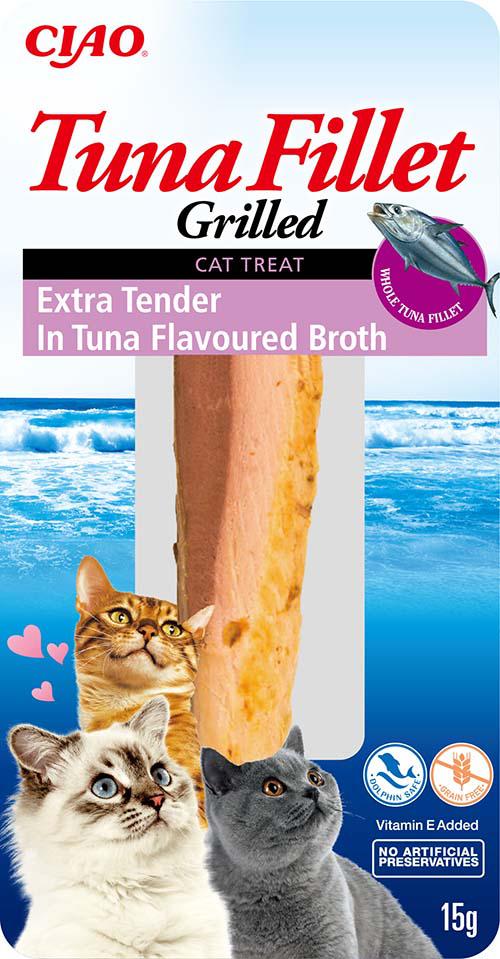 CHURU CAT FILETE ATUN TIERNO-CALDO ATUN 15GR 12