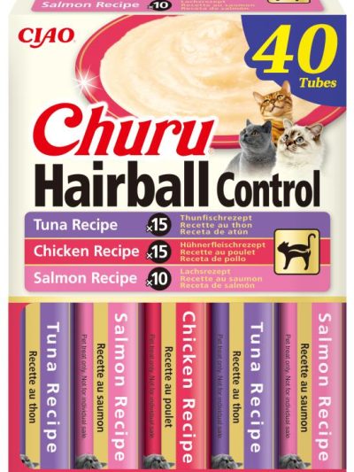 CHURU CAT HAIRBALL VARIEDADES 40*14GR