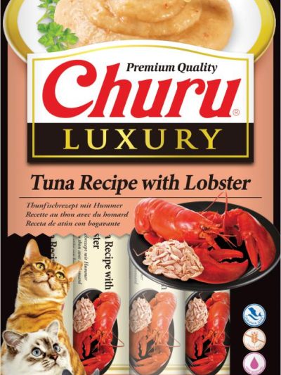 CHURU CAT LUXURY ATUN CON LANGOSTA 4*14GR  12 