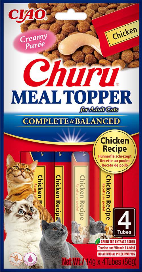 CHURU CAT MEAL TOPPER POLLO 14GR 1 CHURU CAT MEAL TOPPER POLLO 4*14GR 12
