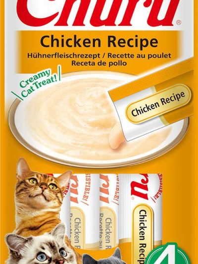 CHURU CAT POLLO 4*14GR 12