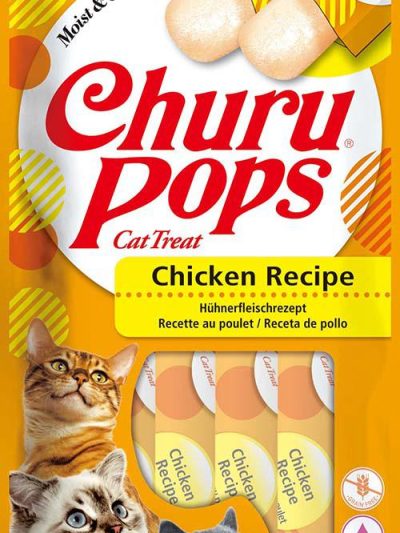 CHURU CAT POPS POLLO 4*14GR  12 