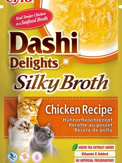 CHURU CAT SILKY BROTH POLLO 40GR  12 