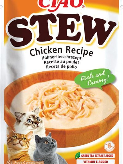 CHURU CAT STEW GUISO POLLO 40 GR  12 