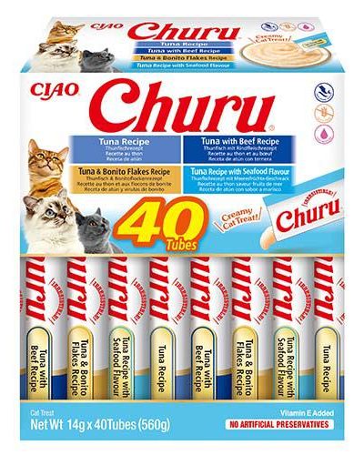 CHURU CAT VARIEDADES ATUN 40*14GR
