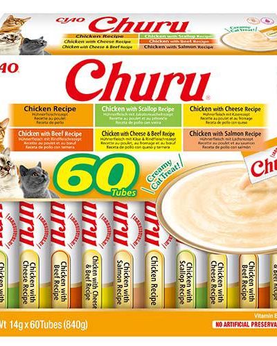 CHURU CAT VARIEDADES POLLO 60*14GR