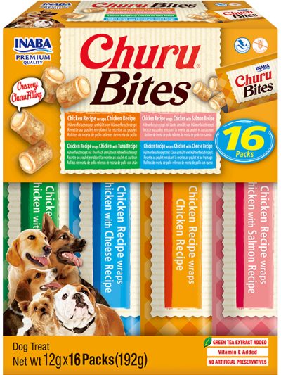 CHURU DOG BITES VARIEDADES 16*12GR