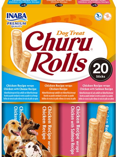 CHURU DOG ROLLS VARIEDADES 20*12GR