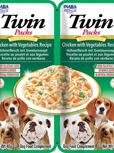 CHURU DOG TWIN CALDO DE POLLO 2*40GR  12 