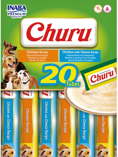 CHURU DOG VARIEDADES POLLO 20*14GR
