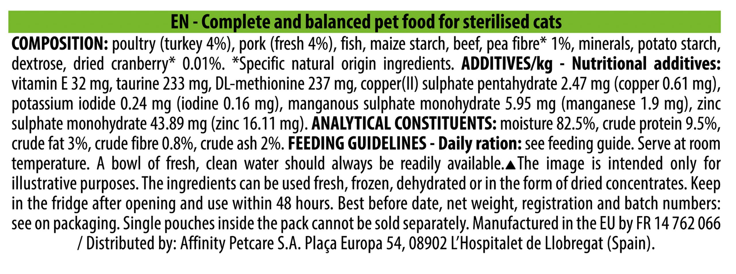 ADVANCE CAT WET STERILIZED TURKEY 85GR - Imagen 2