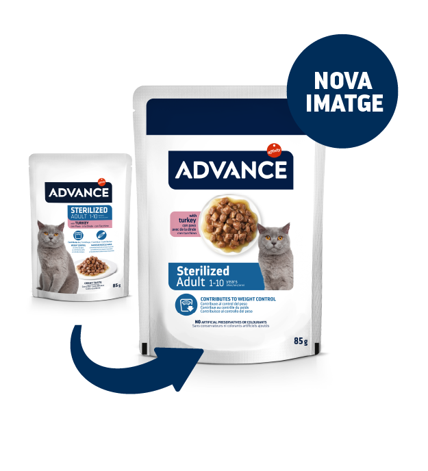 ADVANCE CAT WET STERILIZED TURKEY 85GR