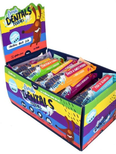 FRESH DENTALS FOODIES 4 SABORES *35un