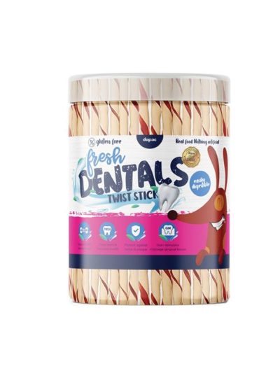 FRESH DENTALS TWIST SABORES BOTE 400g