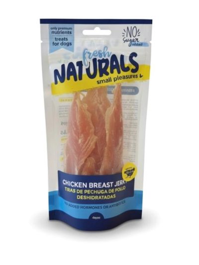 FRESH NATURAL CHICKEN JERKY  Pechuga 