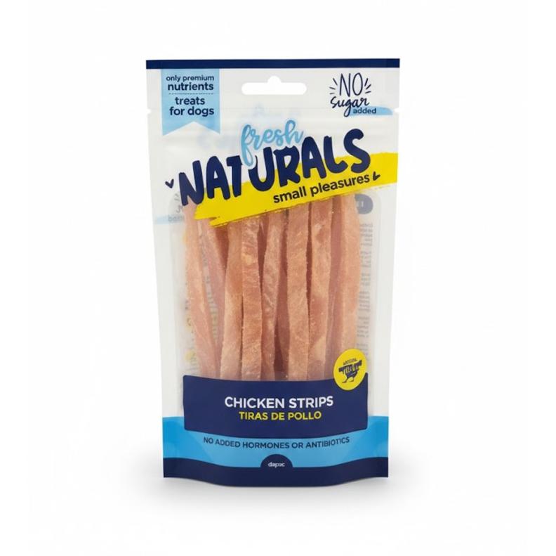 FRESH NATURAL TIRAS DE POLLO 100GR 1 FRESH NATURAL CHICKEN STRIPS 100g