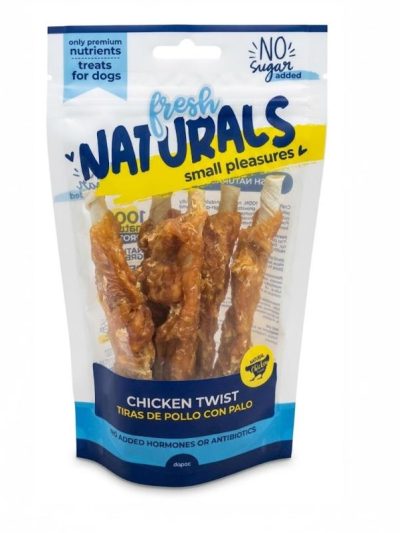 FRESH NATURAL CHICKEN TWIST  100g