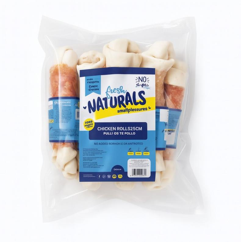 FRESH NATURAL ROLLITOS DE POLLO 25cm 1 FRESH NATURAL ROLLITOS DE POLLO 25cm GRANEL 1 40kg