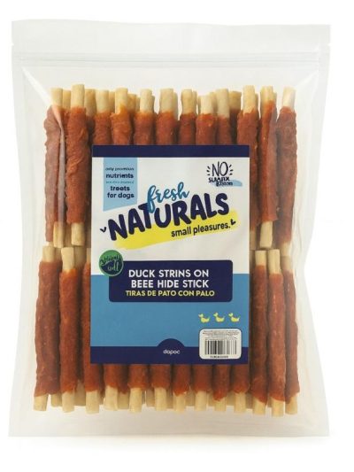 FRESH NATURAL TIRAS DE PATO CON PALO  3KG