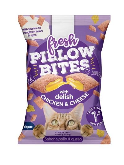 FRESH PILLOW BITES CAT CH&QUESO 25*40g