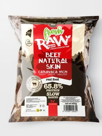 FRESH RAW PIEL TERNERA GRANEL 600gr