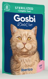 GOSBI DELICAT STERILIZED IBÉRICO 70GR 1 GOSBI DELICAT STRZ IBERICO LOAF 70g