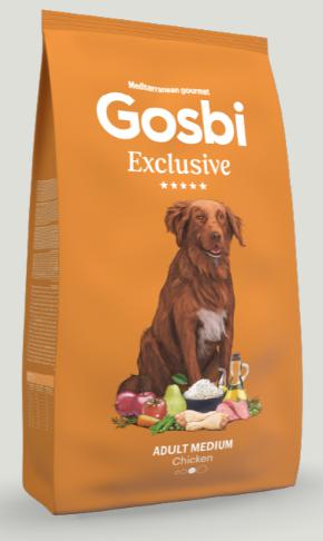 GOSBI EXCL CHICKEN MEDIUM 12 KG