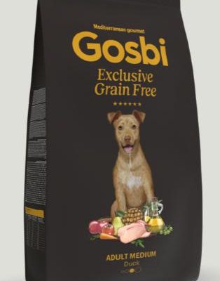 GOSBI EXCL GF ADULT DUCK MEDIUM 3 KG