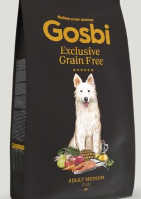 GOSBI EXCL GF ADULT FISH MEDIUM 3 KG