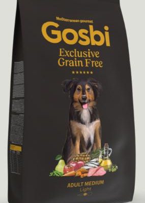 GOSBI EXCL GF ADULT LIGHT MEDIUM 12 KG