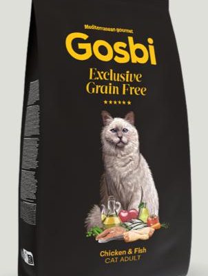 GOSBI EXCL GF CAT ADULT CHICKEN & FISH 2 KG