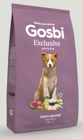 GOSBI EXCLUSIVE PUPPY MEDIUM CHICKEN 500GR 1 GOSBI EXCL PUPPY MEDIUM 500g