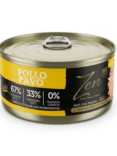 ZEN DOG MINI  paté pollo y pavo 185 g * FL