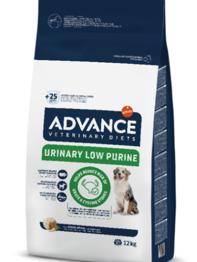ADVANCE VETERINARY DIETS DOG URINARY LOW PURINE 12KG
