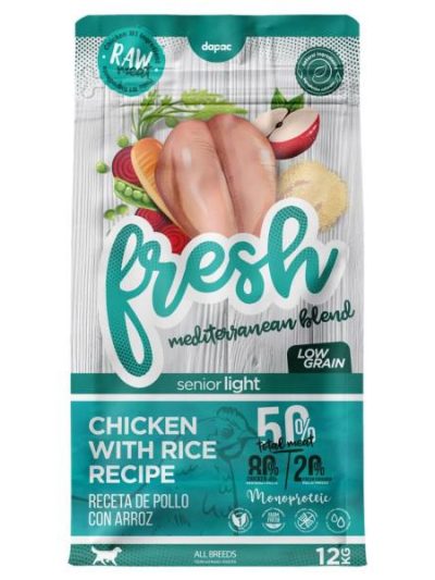 FRESH ADULT SENIOR LIGHT  12kg   PVP 40 90