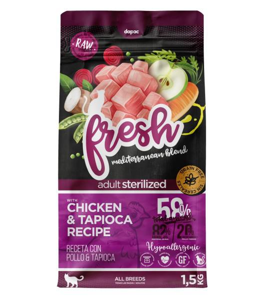 FRESH CAT STERILIZED G/F pollo&tapioca 4kg