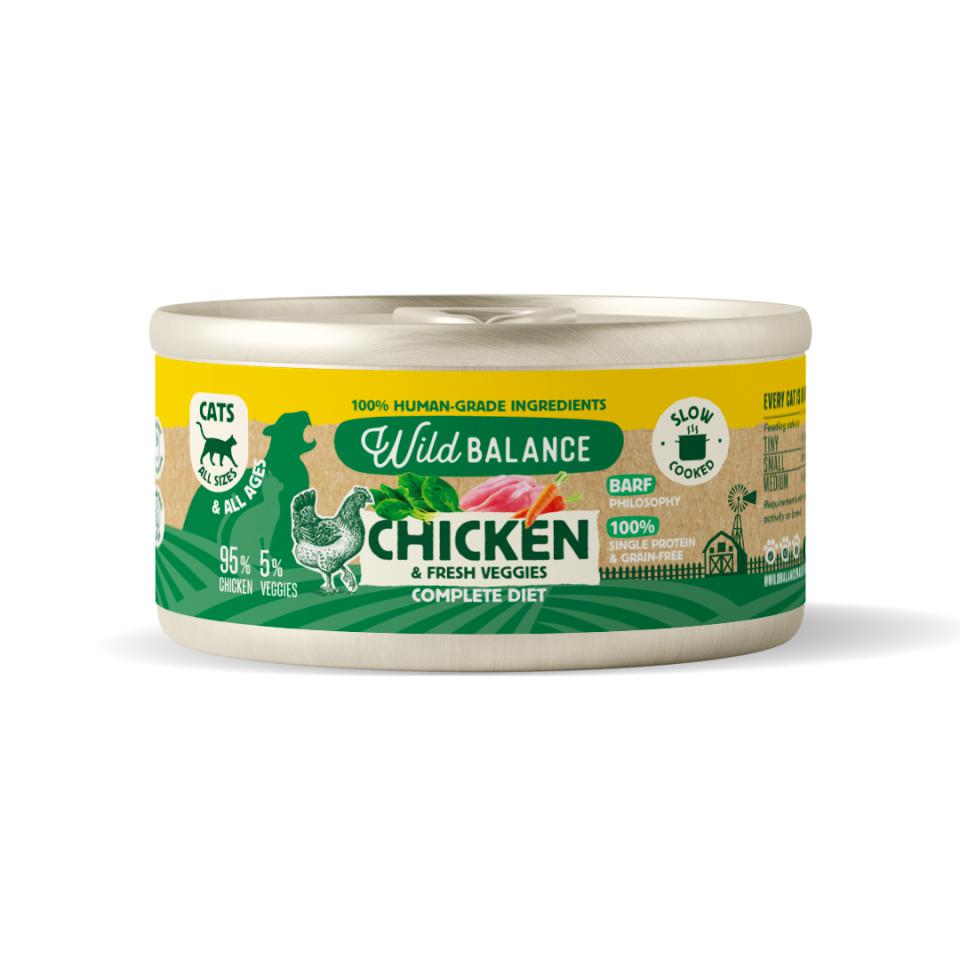 GATOS LATA FILOSOFÍA BARF POLLO 120GR 1 GATOS LATA FIL BARF POLLO 120 GR