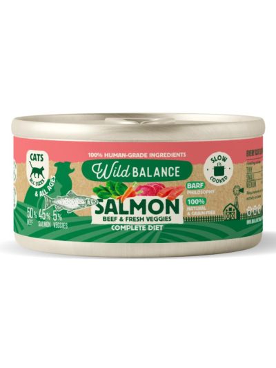 GATOS LATA FIL BARF SALMON 120 GR