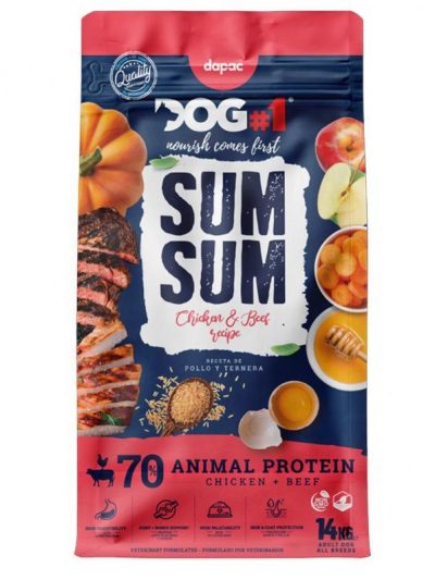 SUM SUM ORIGINAL BEEF & CHICKEN 14KG