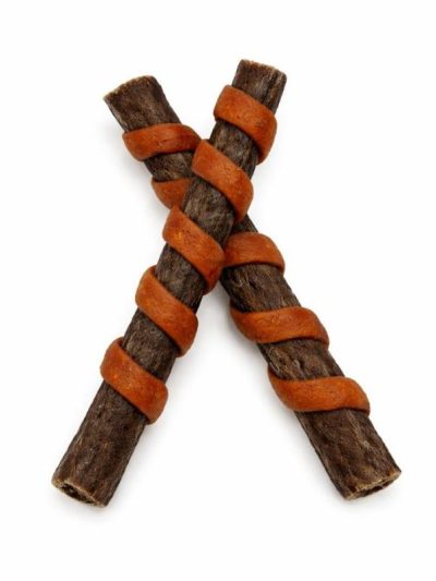 TRENZA COLAGENO POLLO Y PATO 12cm* 2u  80 