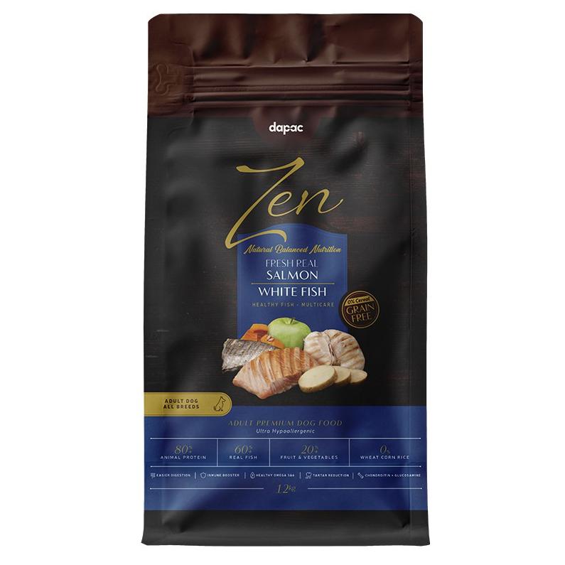 ZEN GF DOG HEALTY FISH S&WF 12 KG PVP 69 90