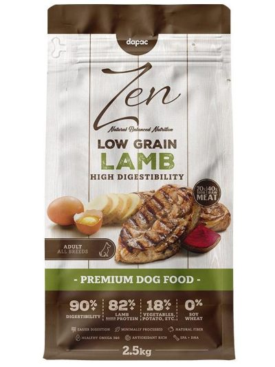 ZEN LOW GRAIN ADULT LAMB 2 5kg PVP 20 90